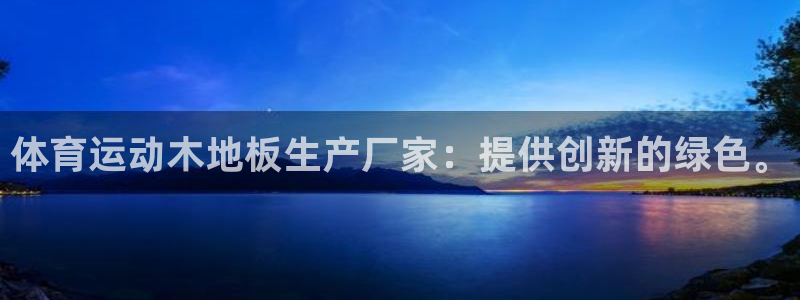 体育运动木地板生产厂家：提供创新的绿色。